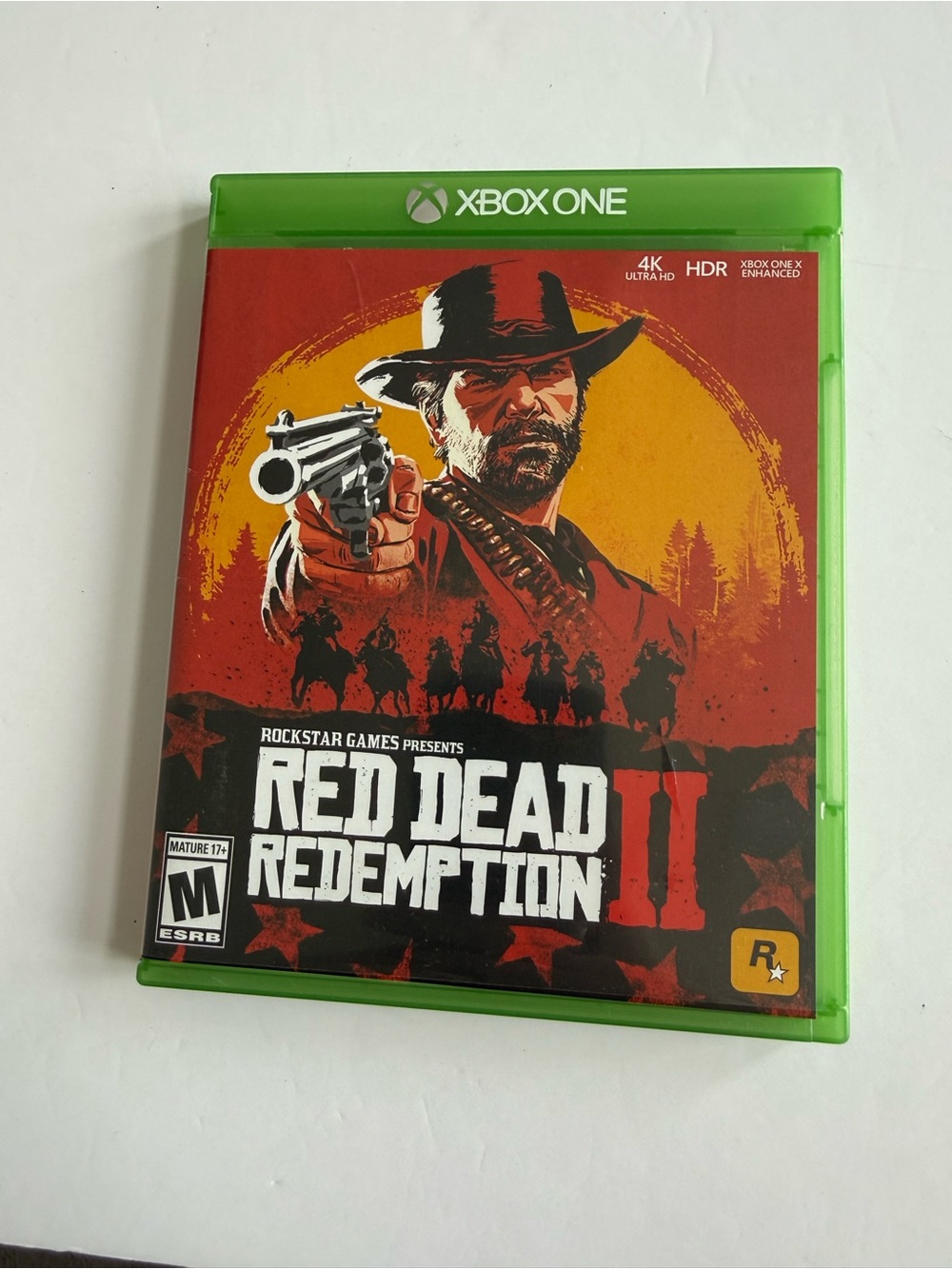 Red Dead Redemption II - Red/Black Game Case Xbox One